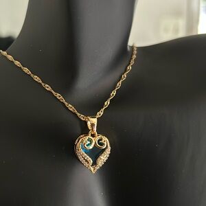 Gold Turquoise Necklace